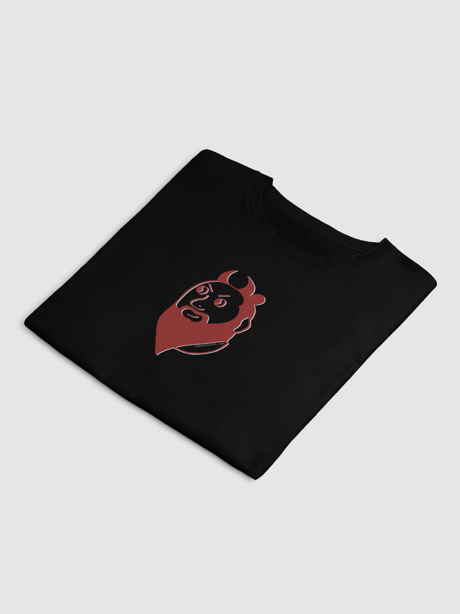The Face of Iblees (Satan) Crop T-Shirt product image (4)