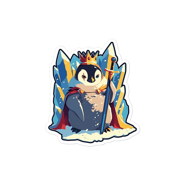 King Penguin Sticker product image (2)