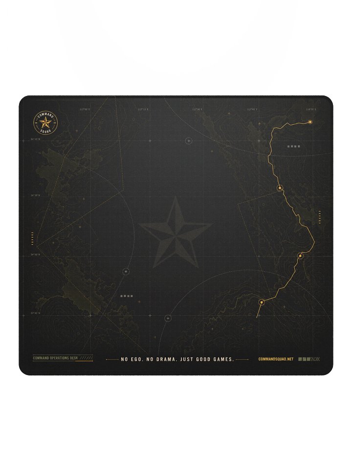 Command Operations Mousepad (DARK) — 18" x 16" Gaming Mousepad product image (2)