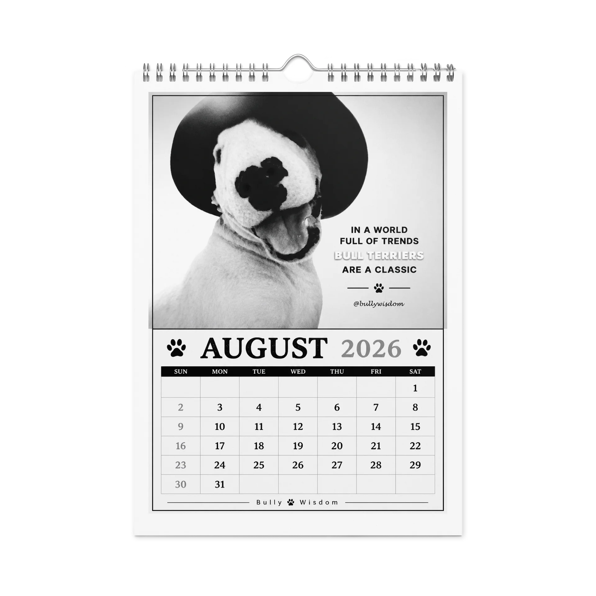2026 Calendar by Bully Wisdom product image (2)