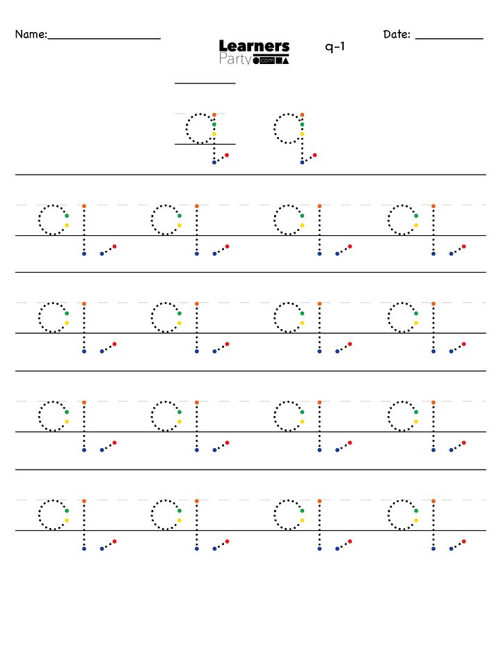 Q/q - New Digital Product Progressive Letter Builder product image (2)