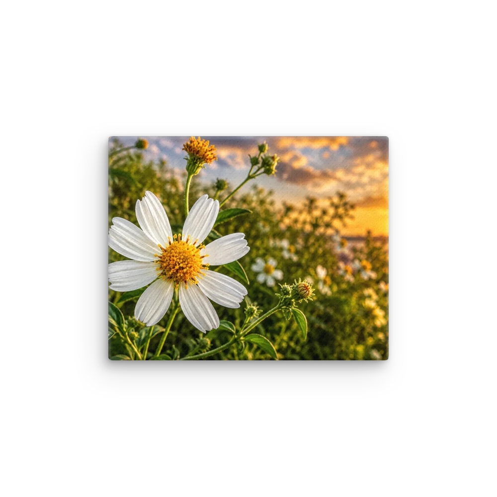 Sunset Daisy Bloom Canvas product image (12)