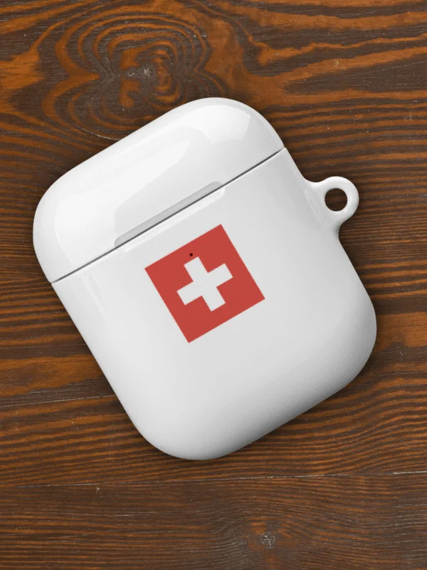 Swiss Flag AirPods Case 🇨🇭 | Switzerland Travel Collection product image (28)