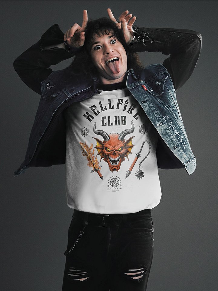 Hellfire Club - Realistic Style - Raglan Tee product image (10)
