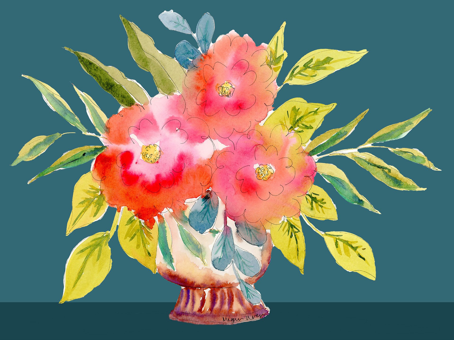 Lollipop Blooms Digital Wallpaper Bundle product image (1)