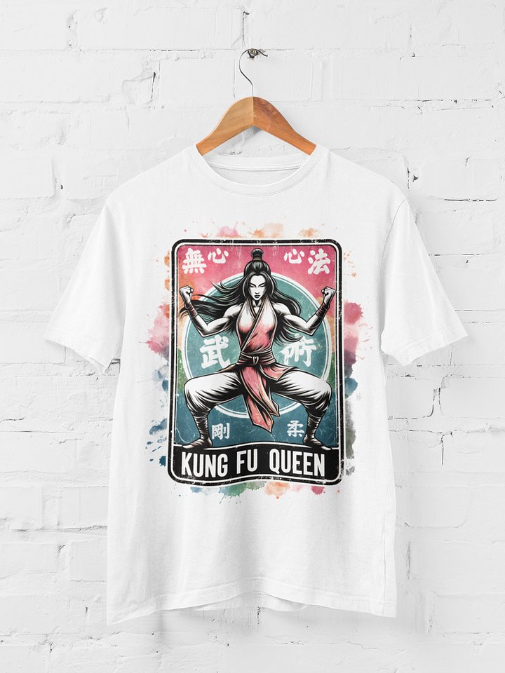 Kung Fu Queen Modern Softstyle Tee product image (1)