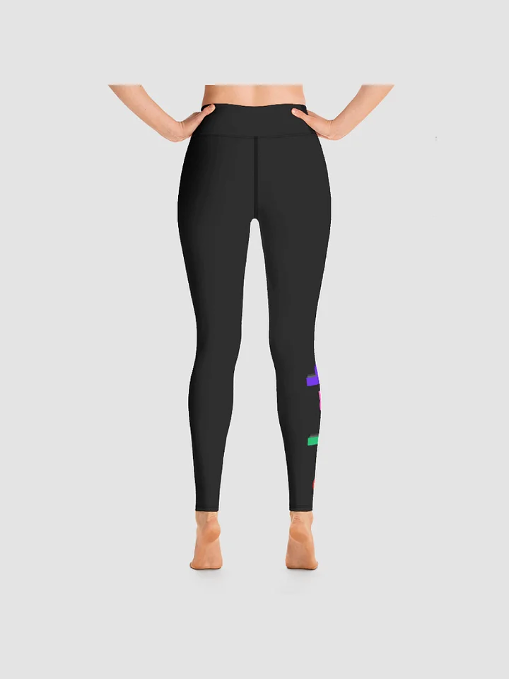 Skittle Leggings in Black product image (2)