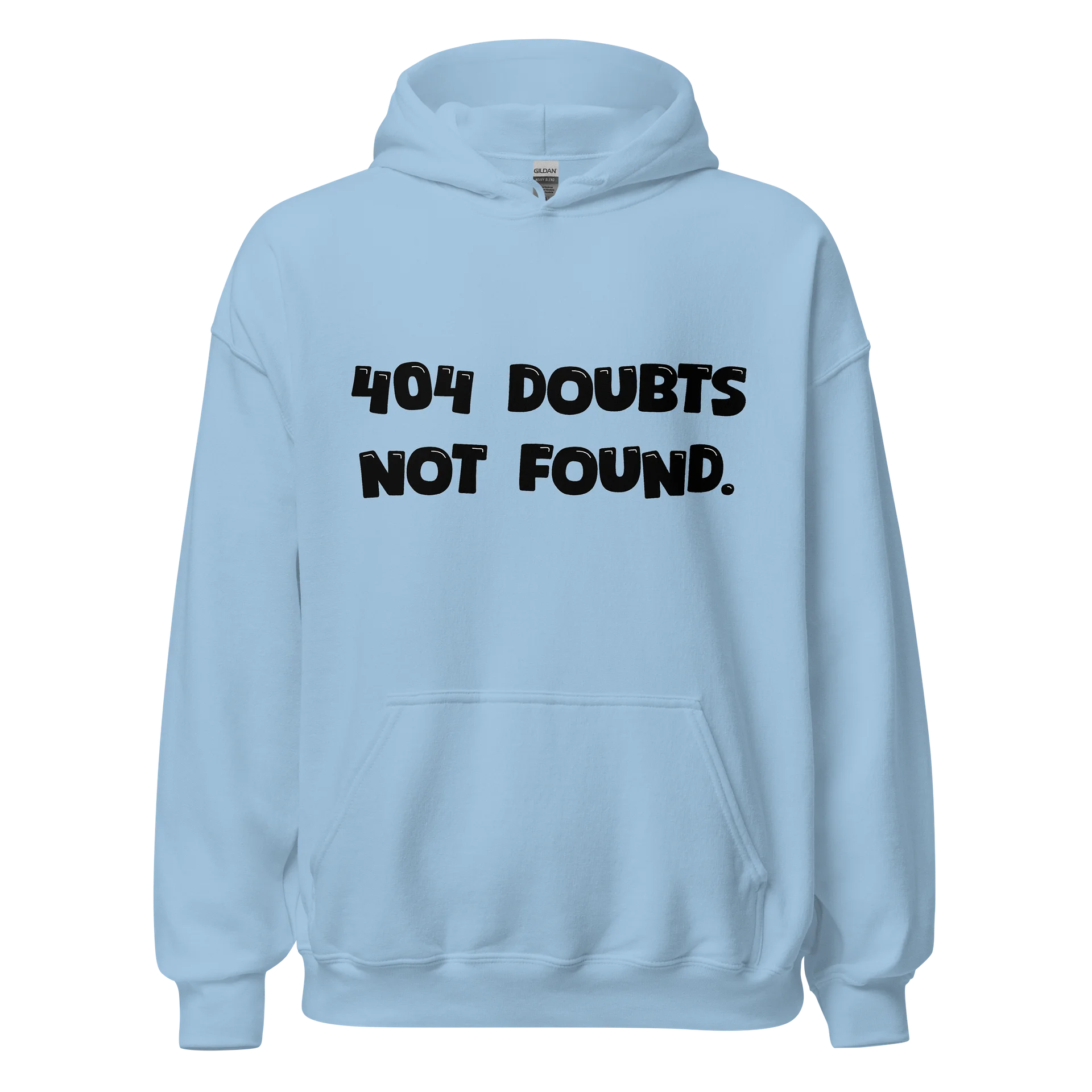 404 Doubts Not Found Hoodie product image (1)