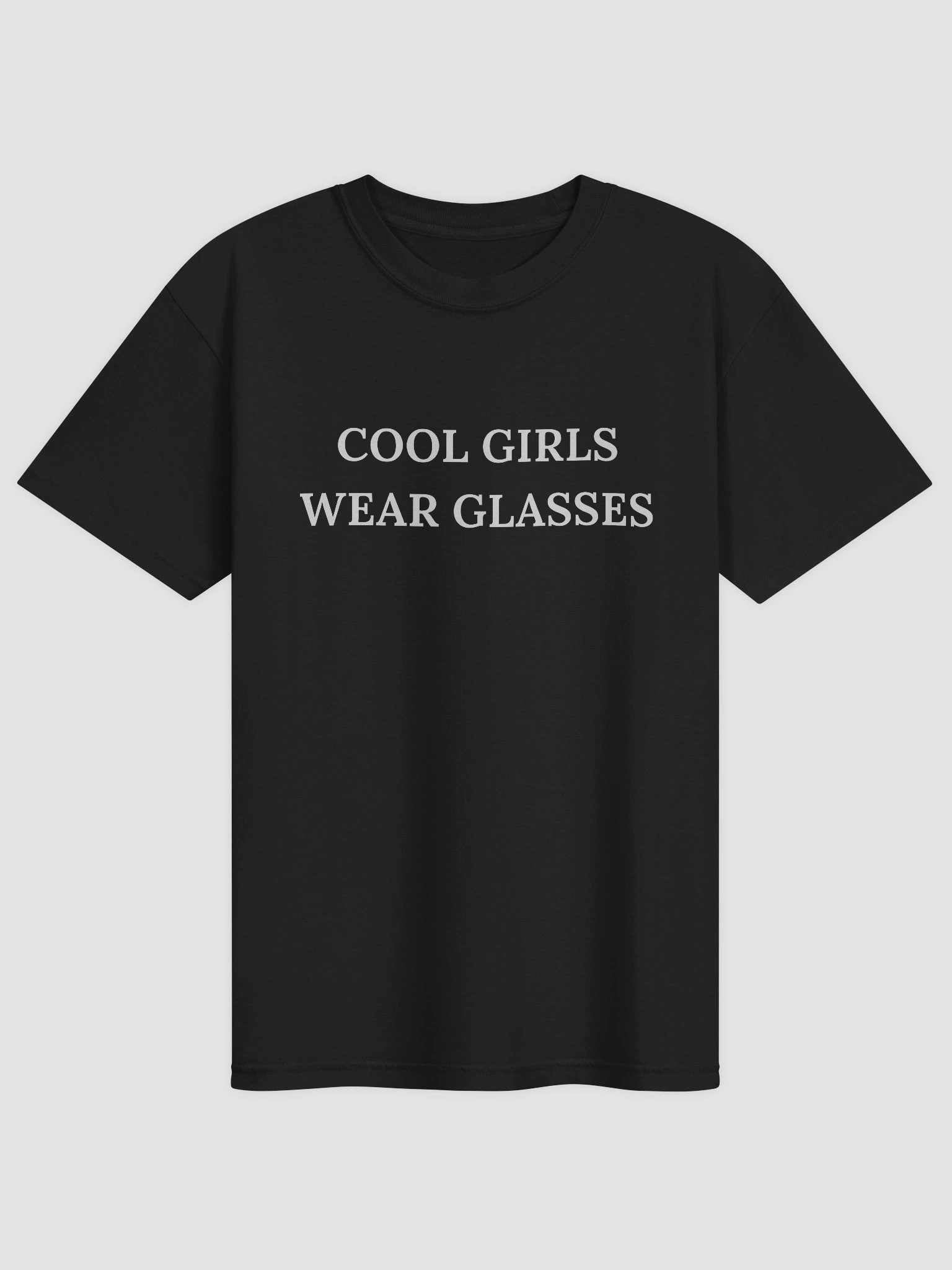 Cool Girls Wear Glasses T-shirt product image (1)
