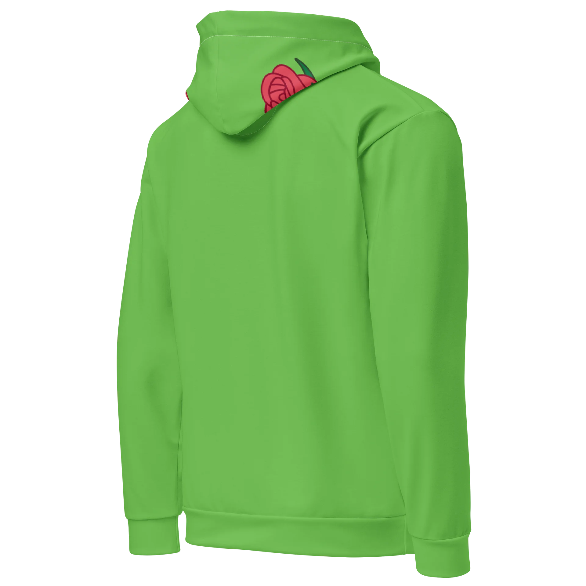 DRIPCO Green Drip Rose Hoodie product image (4)