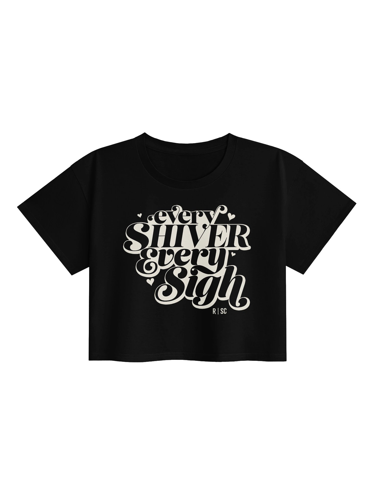 Every Shiver Every Sigh Cropped Tshirt product image (3)