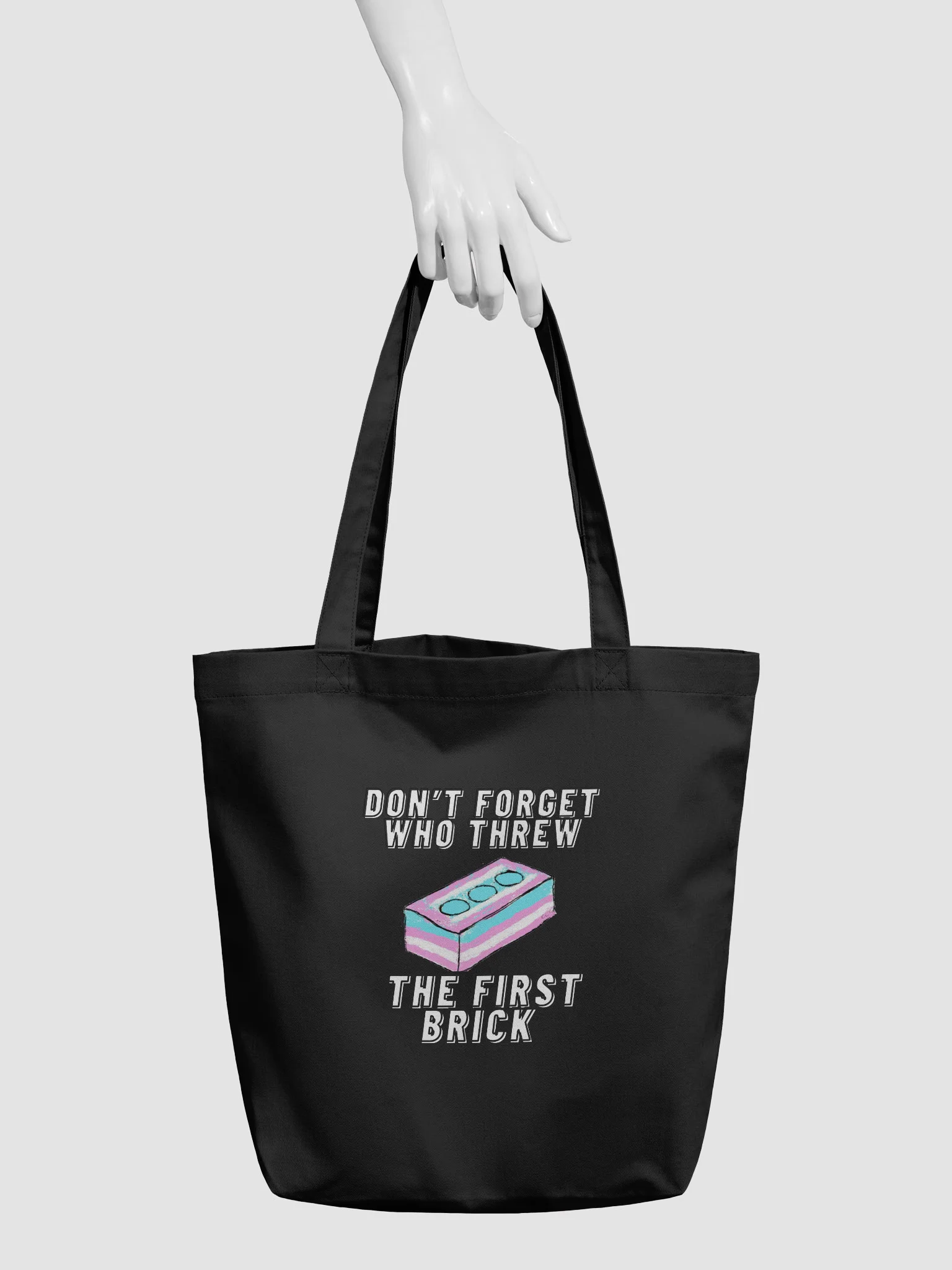 Don't Forget Who Threw The First Brick tote product image (3)