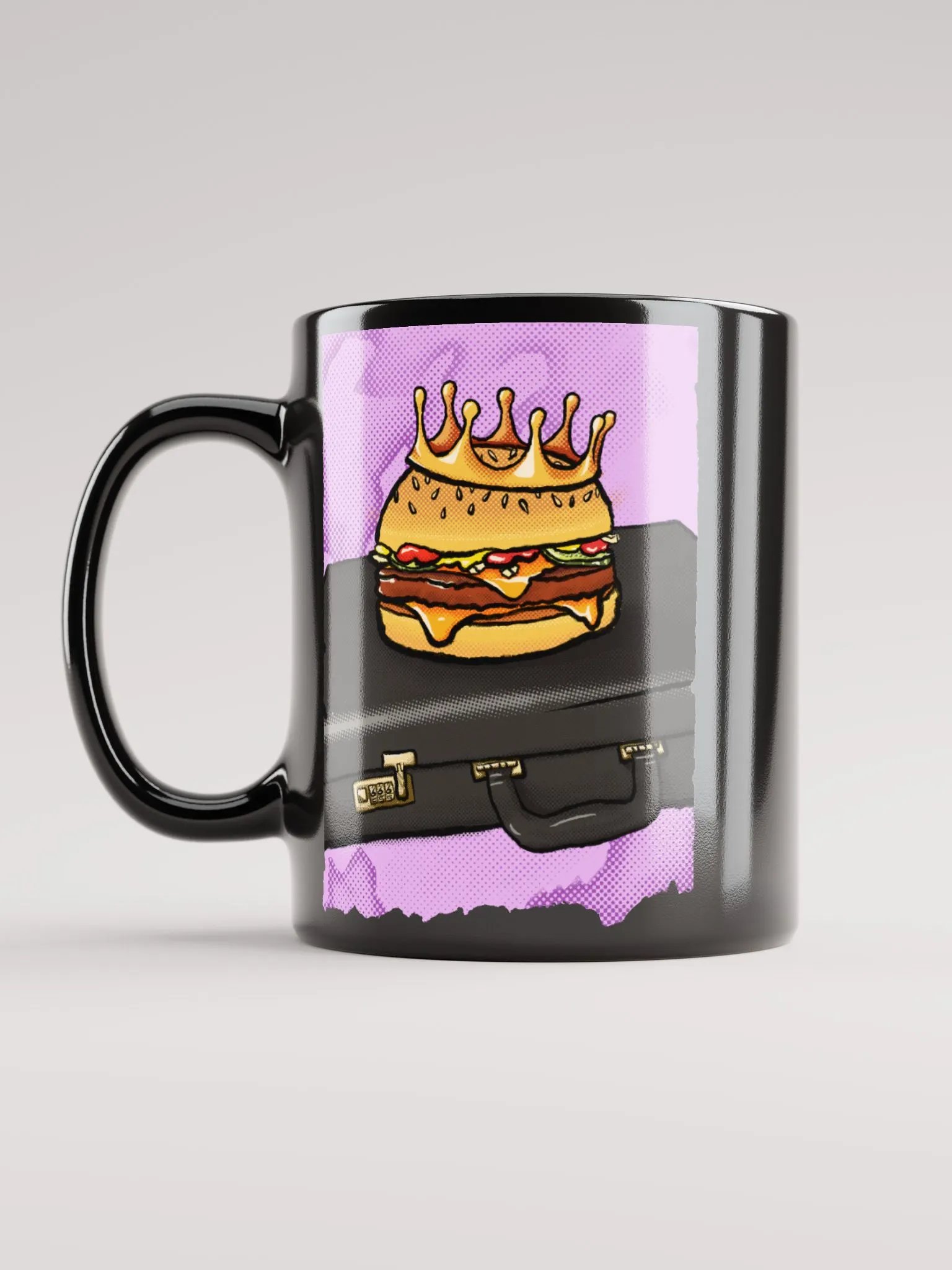 Royale W/Cheese Black Glossy Mug by Mugz product image (1)