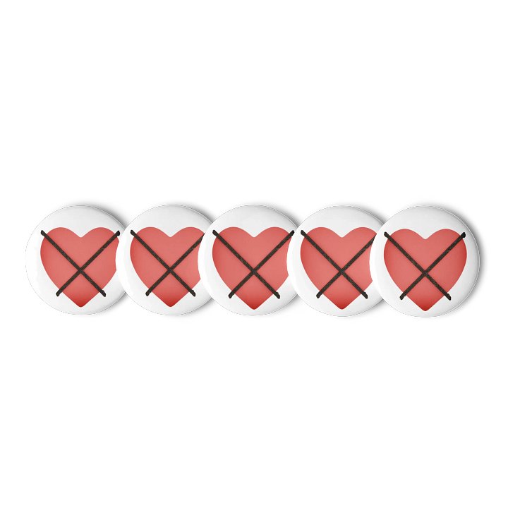 Stitch My Heart Logo Pins product image (1)