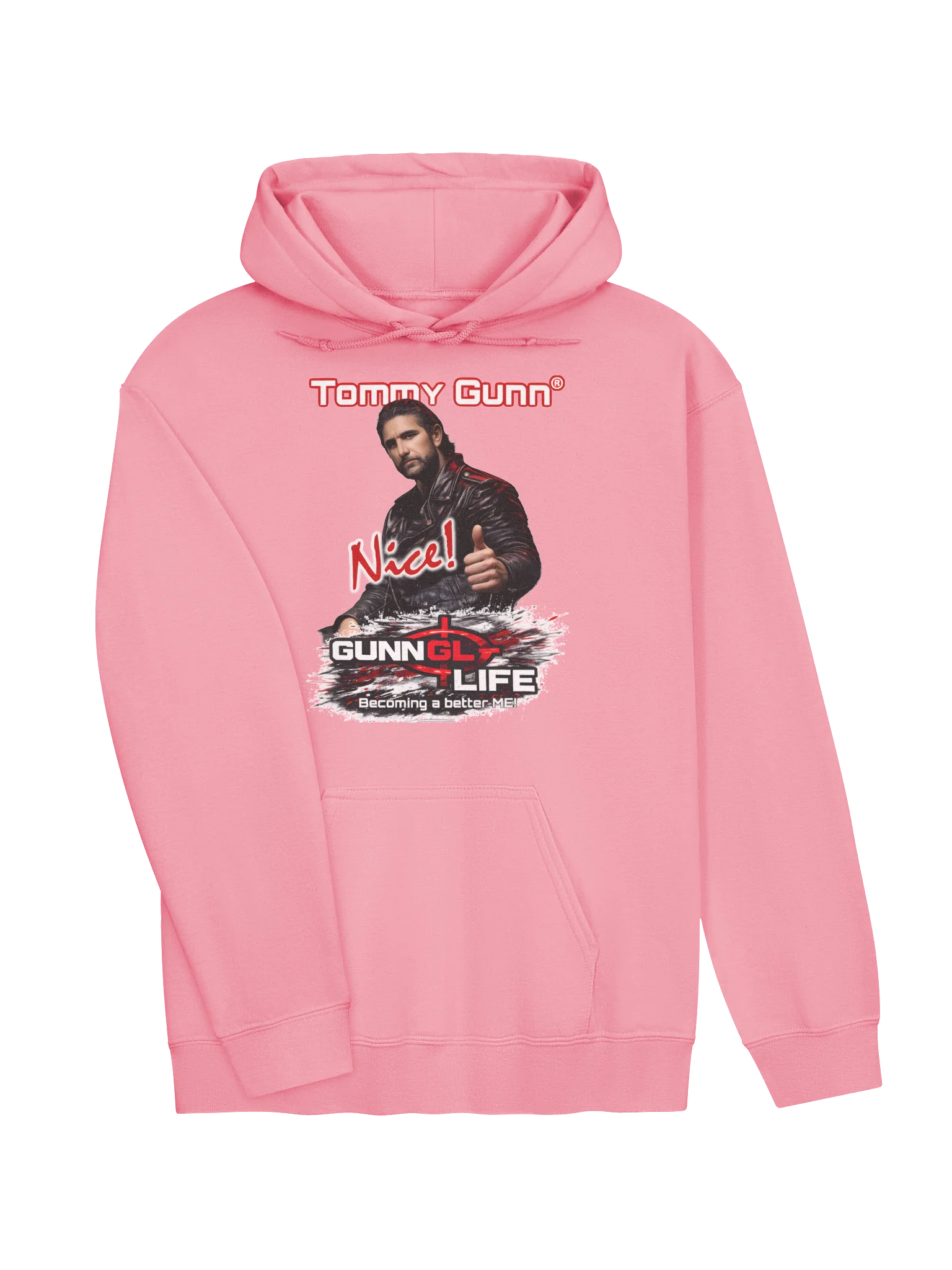 Tommy Gunn “Nice!” Pink - Limited Edition | GunnLife: Becoming a Better ME Hoodie product image (12)