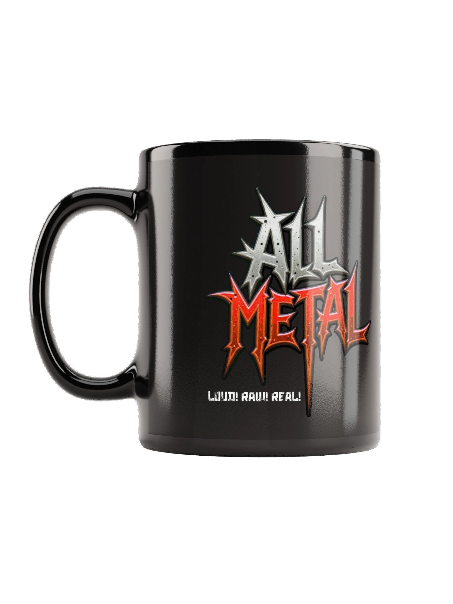 All Metal black mug product image (1)