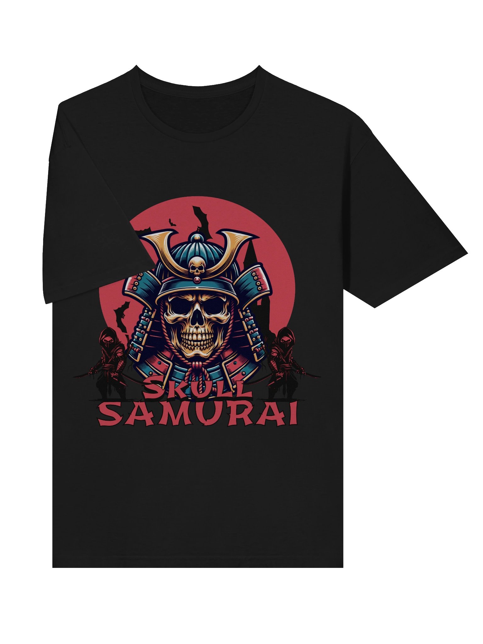 Skull Samurai T-Shirt - Gildan Softstyle product image (3)