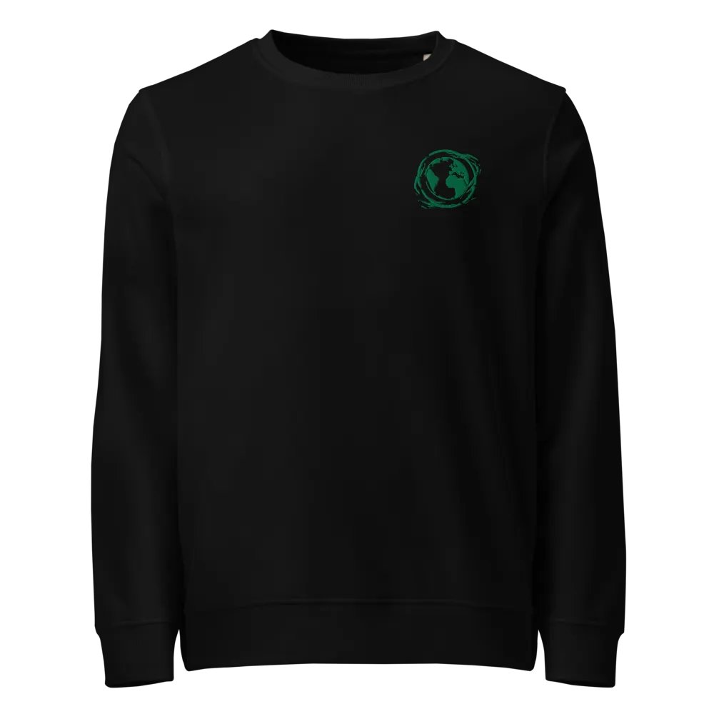 Unisex Organic Sweatshirt Embroidered logo product image (1)