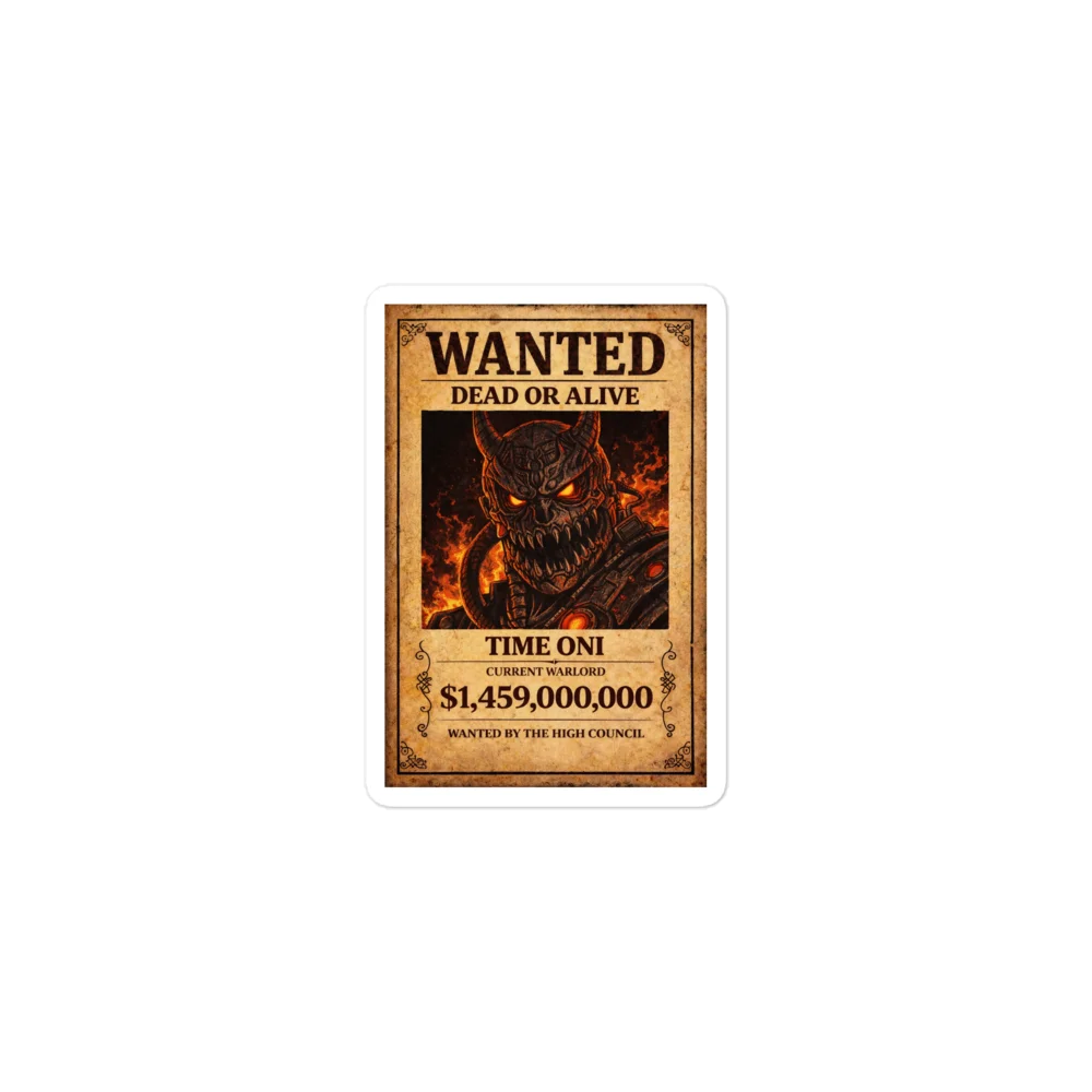 Time Oni Sticker product image (1)