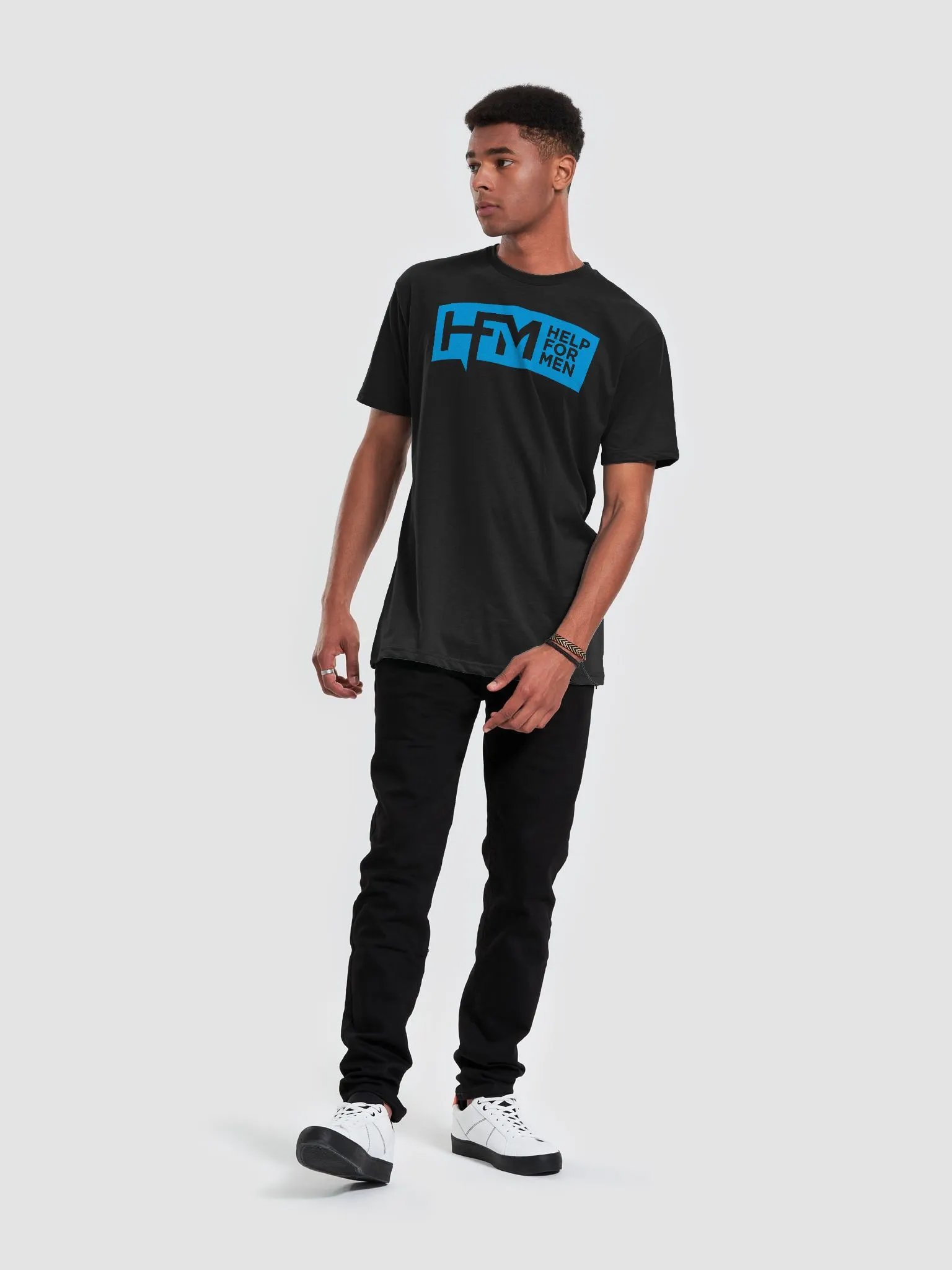 HFM T-Shirt (Light Blue Logo) product image (5)