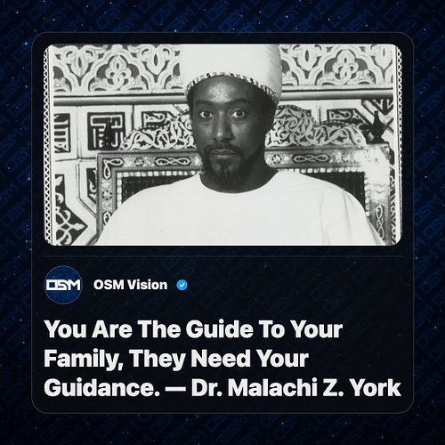 💡 Daily Wisdom from Dr. Malachi Z. York

📖 Read it. Reflect. Share it forward.

🔁 Repost to spread the knowledge 

📍 Where ar...