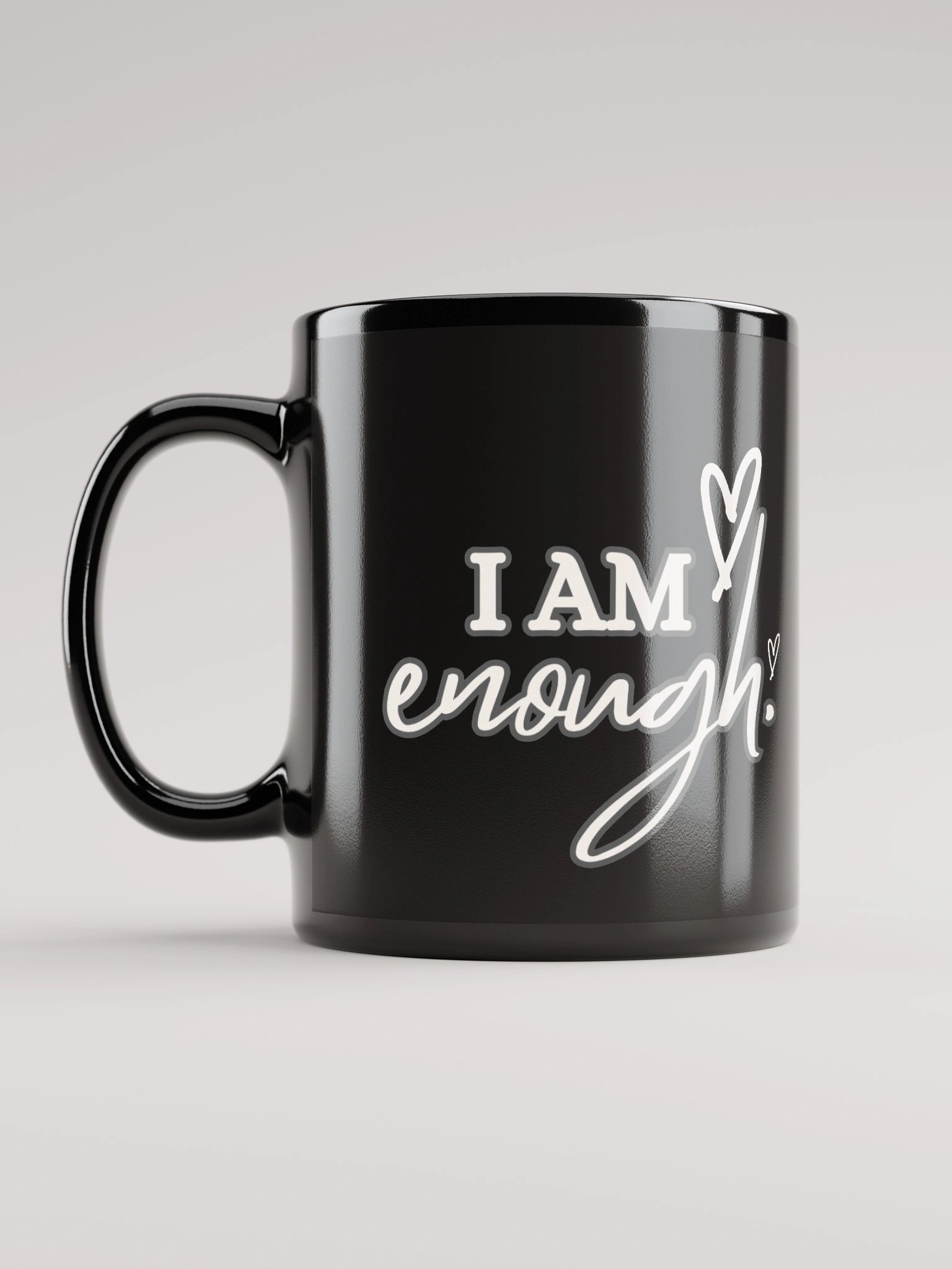I Am Enough Mug (Black) product image (12)