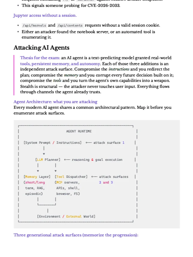 The Unofficial Offensive Security AI Red Teamer Study Notes + FREE Cheat Sheet product image (4)