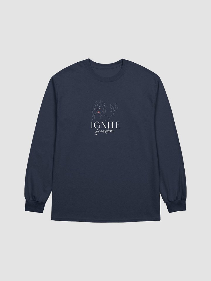 Women's Ultra Cotton Long Sleeve T-Shirt ULFB0119 product image (1)