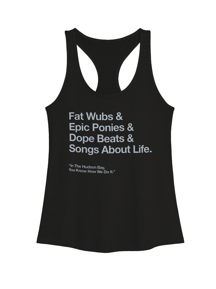 Fat Wubs Racerback Tank product image (1)