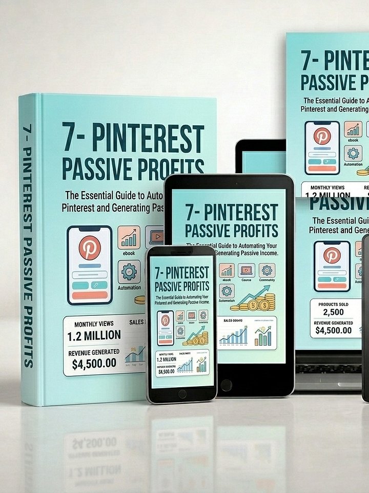 Pinterest Passive Profits | Digital PLR Product With Resell Rights product image (1)