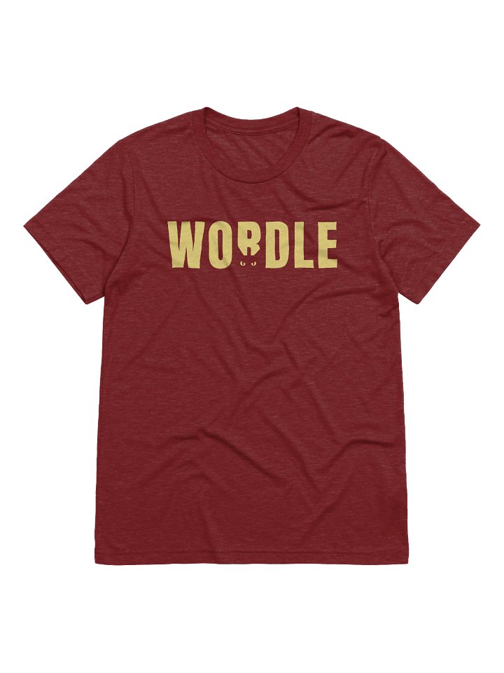 Cat Eyes Wordle Tri-Blend T-Shirt product image (3)