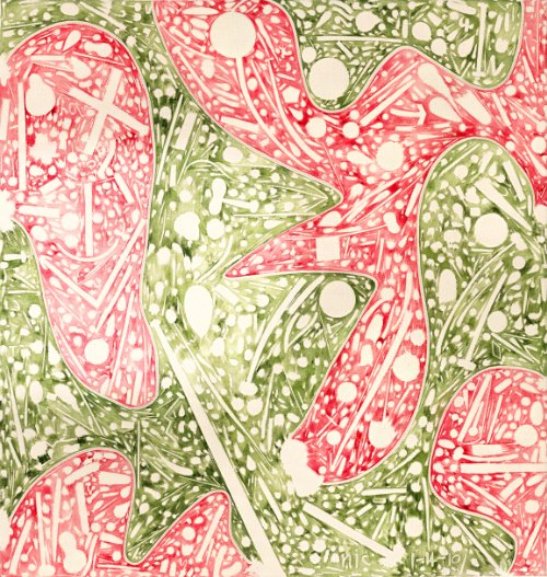 Sandbag 11 (2010) on canvas (32" x 32") product image (1)