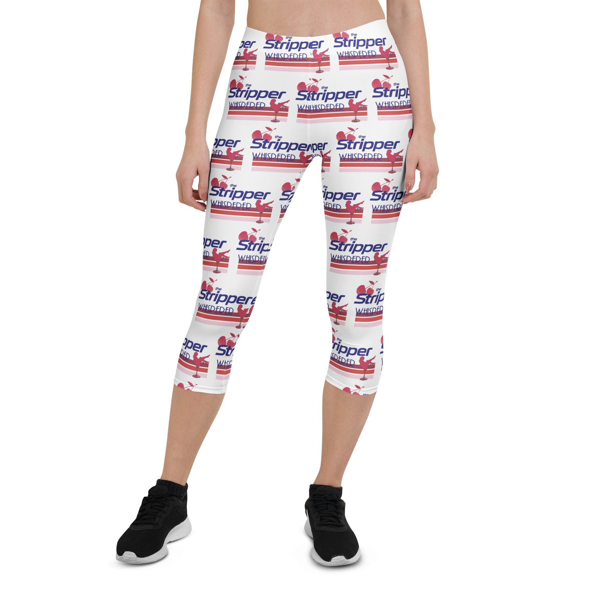 ladies all over print yoga pants product image (1)