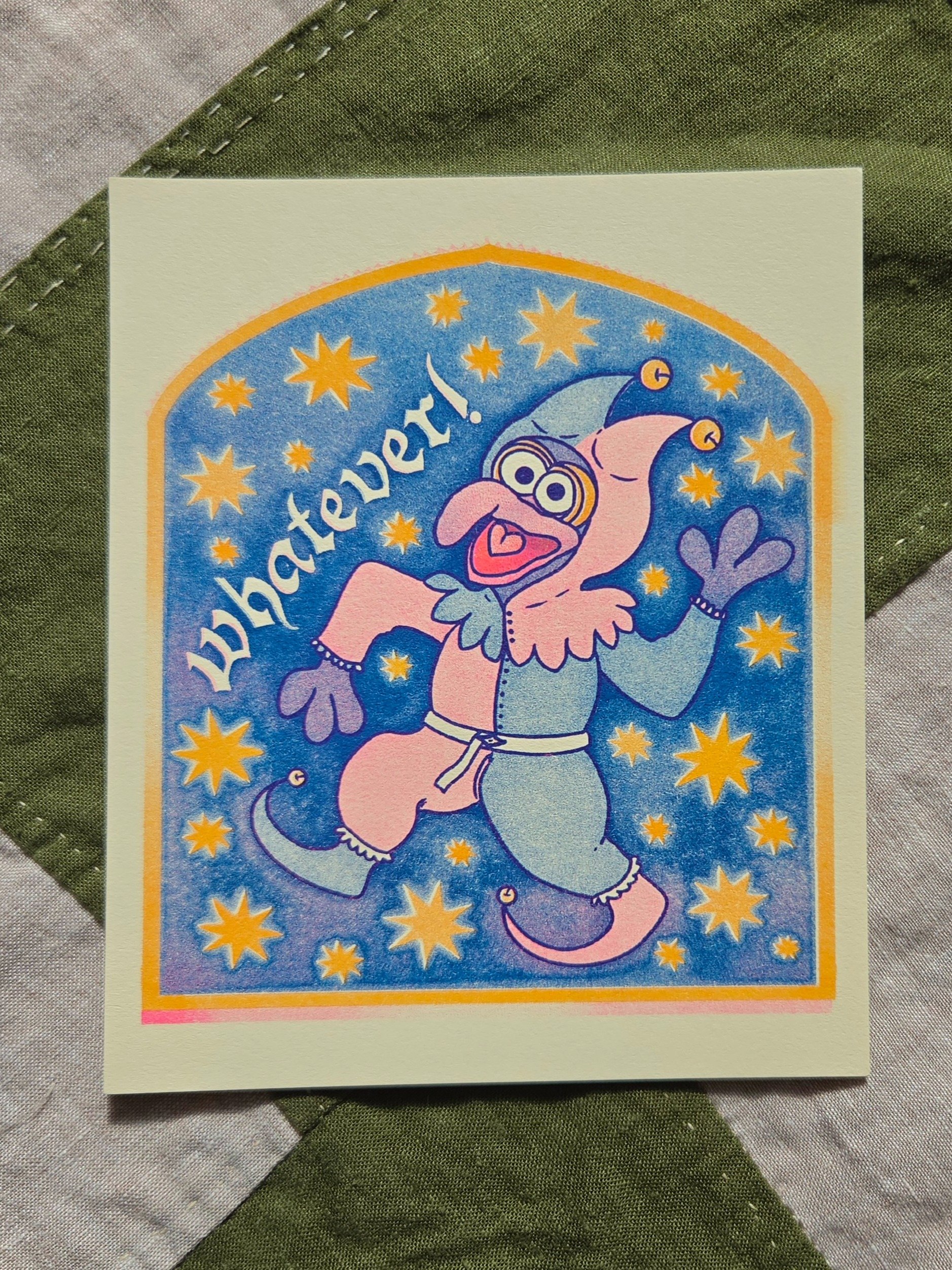 Whatever! Gonzo Riso Print product image (3)