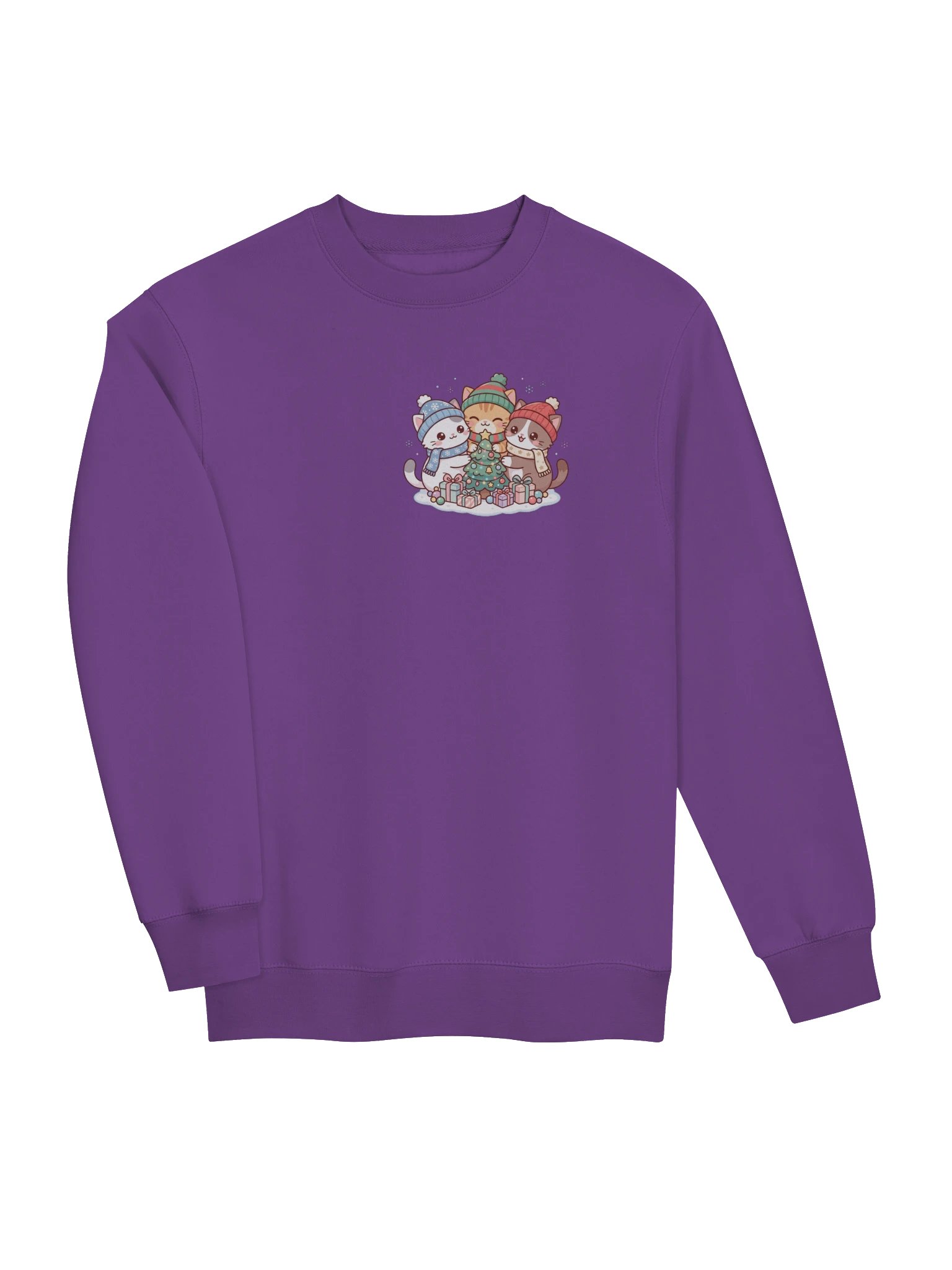 Christmas Kittens Heart Crewneck product image (7)