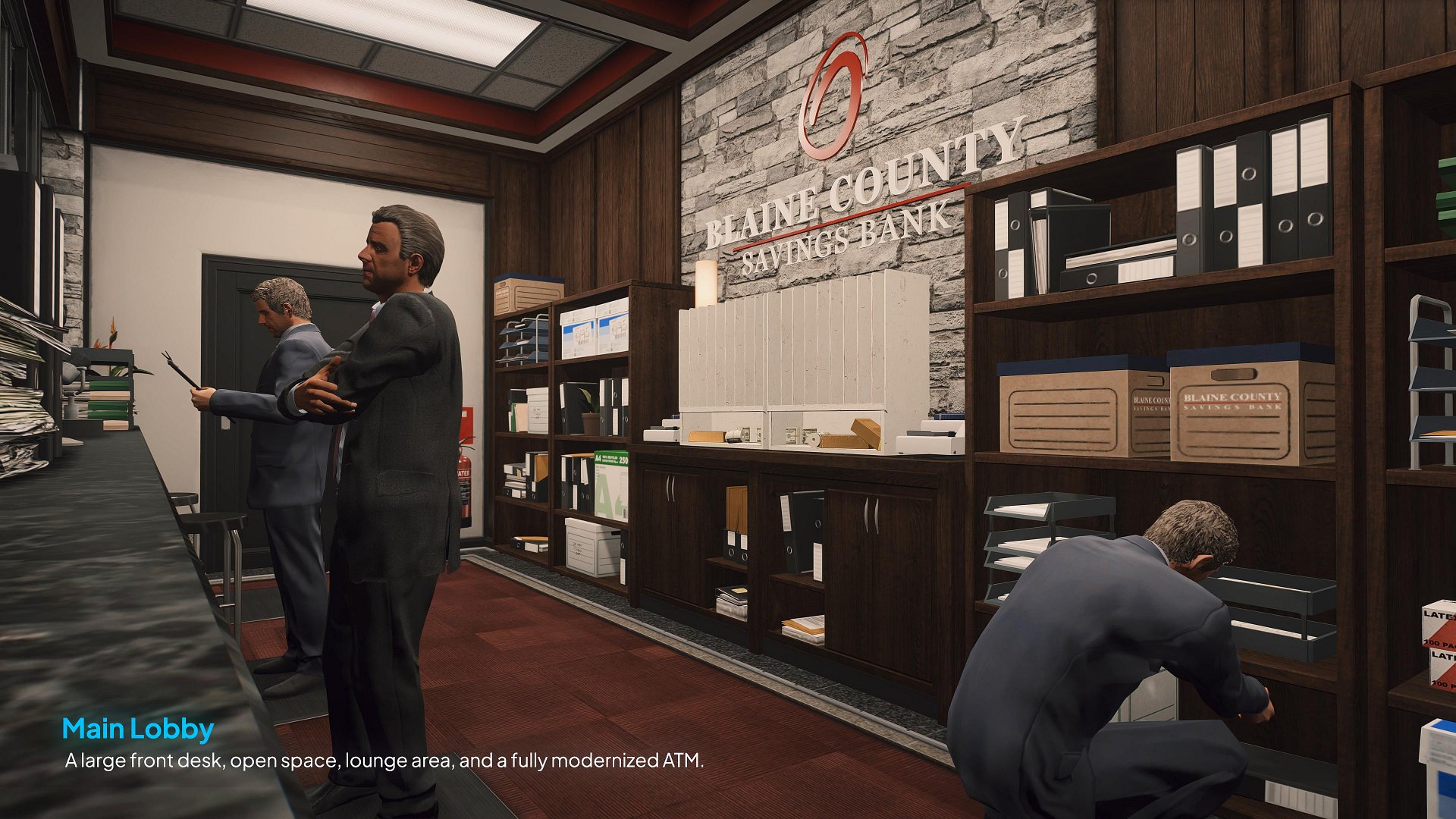 [MLO] Blaine County Savings Bank - GTA 5, FiveM Interior Map product image (6)
