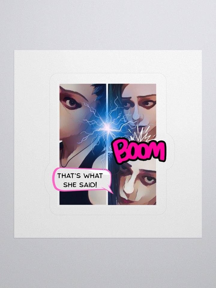 Jinx Comic Boom Sticker product image (1)