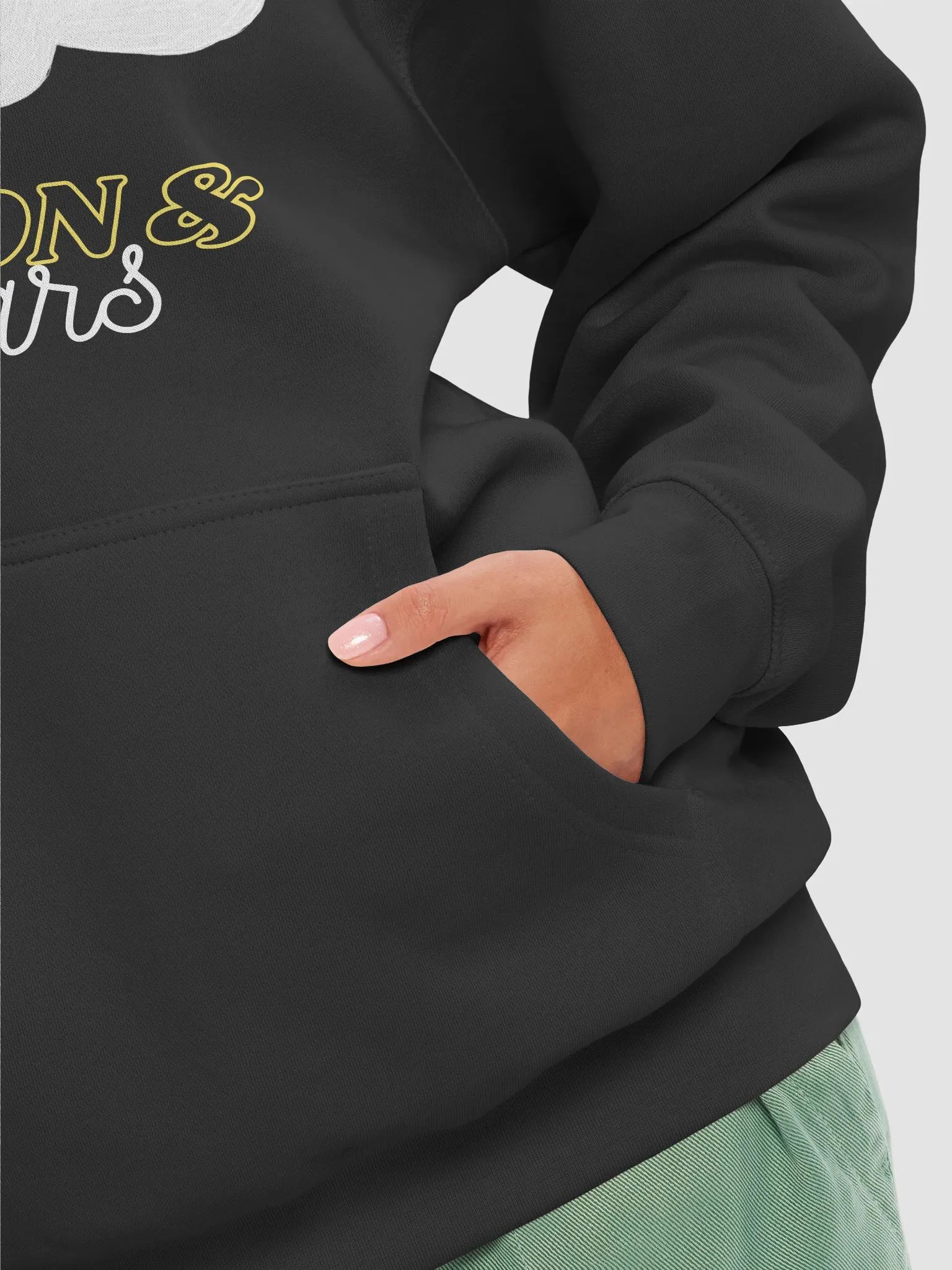 Moon's Cloud Illustrated Premium Hoodie product image (8)