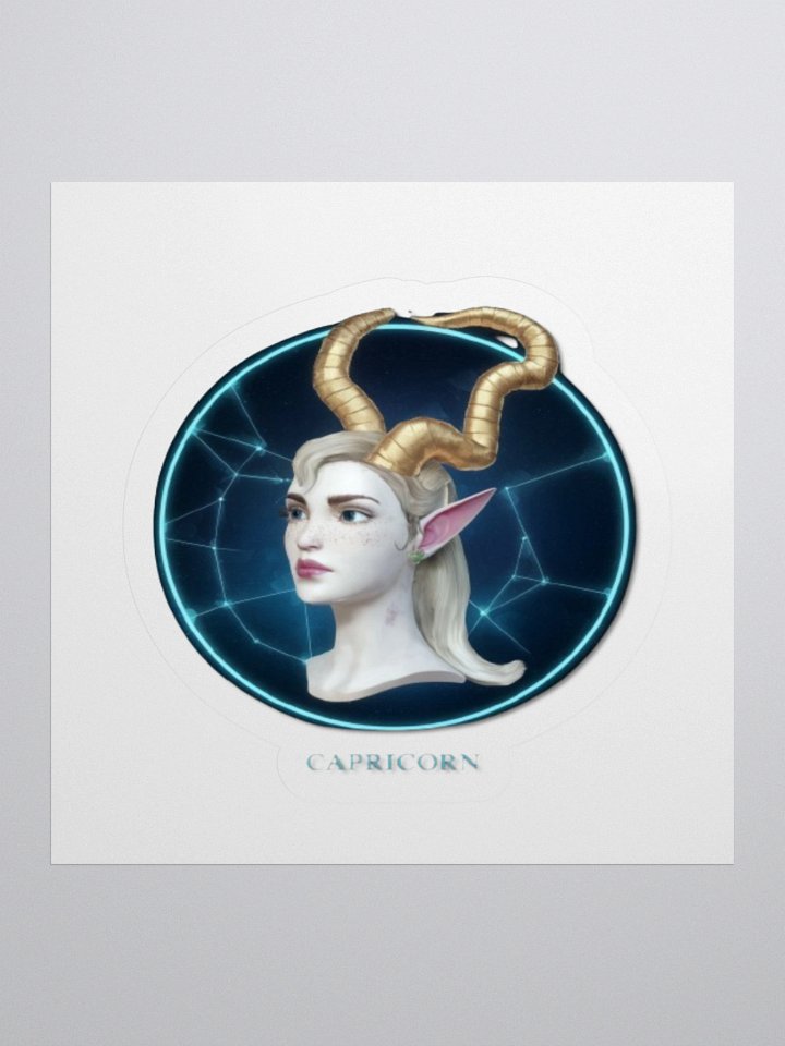 Capricorn Kiss-Cut Sticker product image (3)