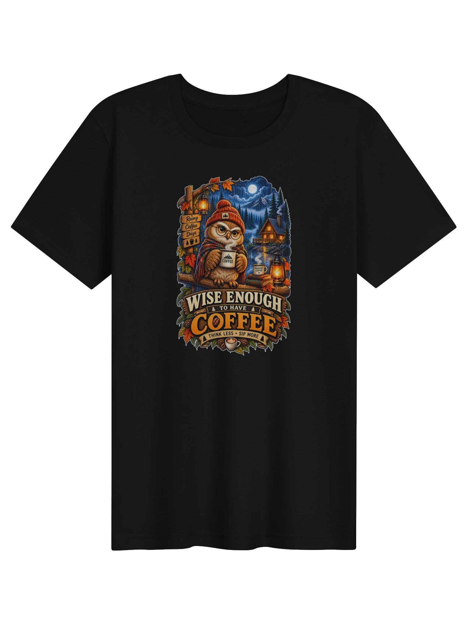 Wise Enough to Have Coffee – Women’s T-Shirt product image (4)