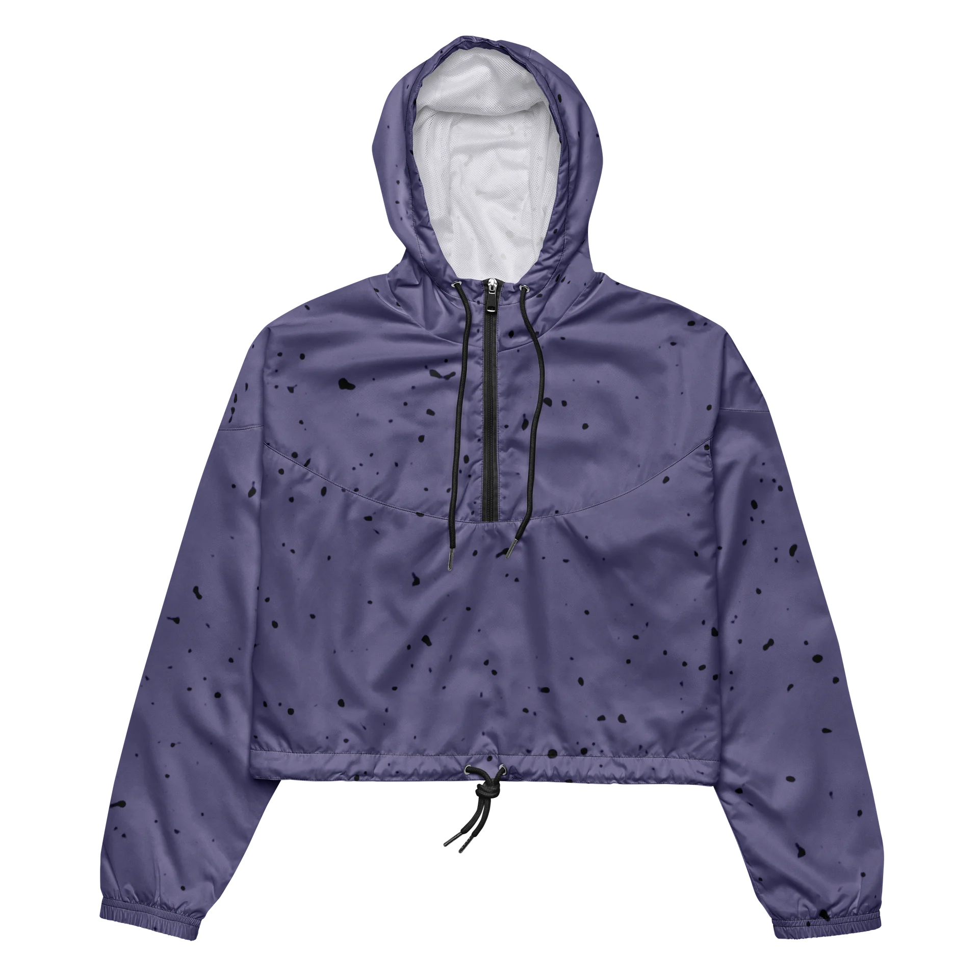 Purple Speckle Cropped Windbreaker product image (2)