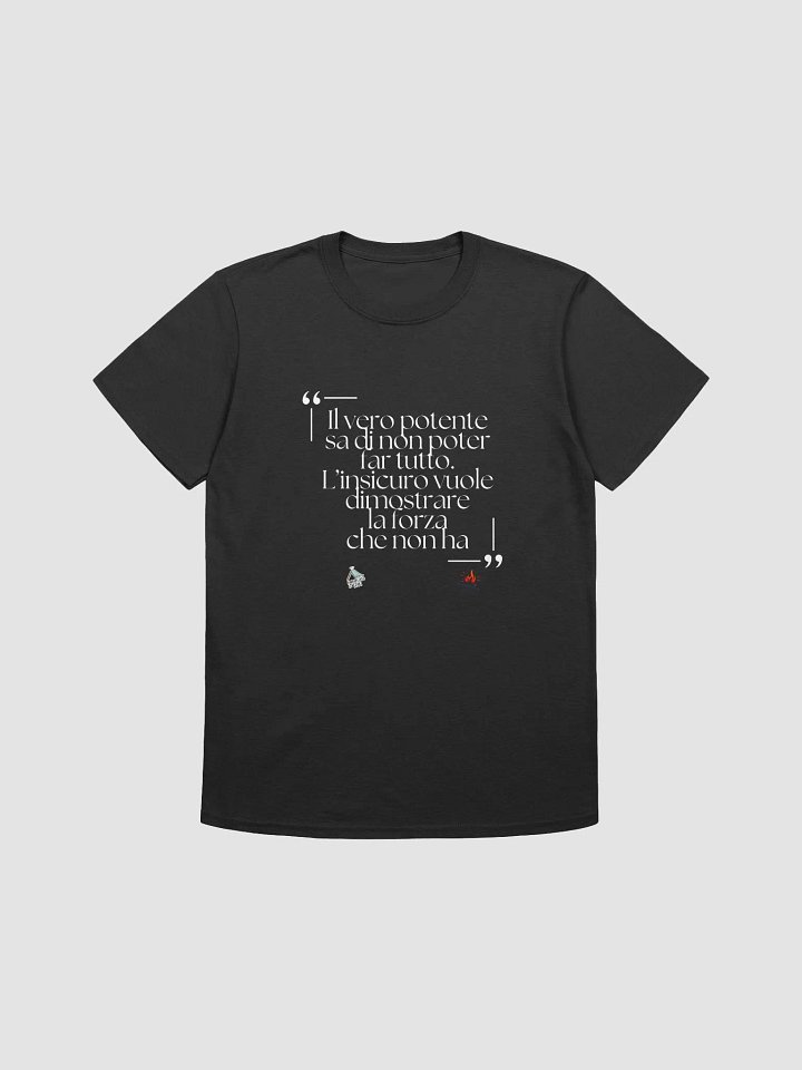 T-shirt (il vero potente) con due loghi product image (2)