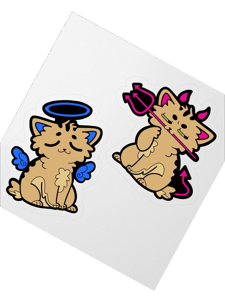 Loaf ANGEL or DEVIL Sticker product image (2)