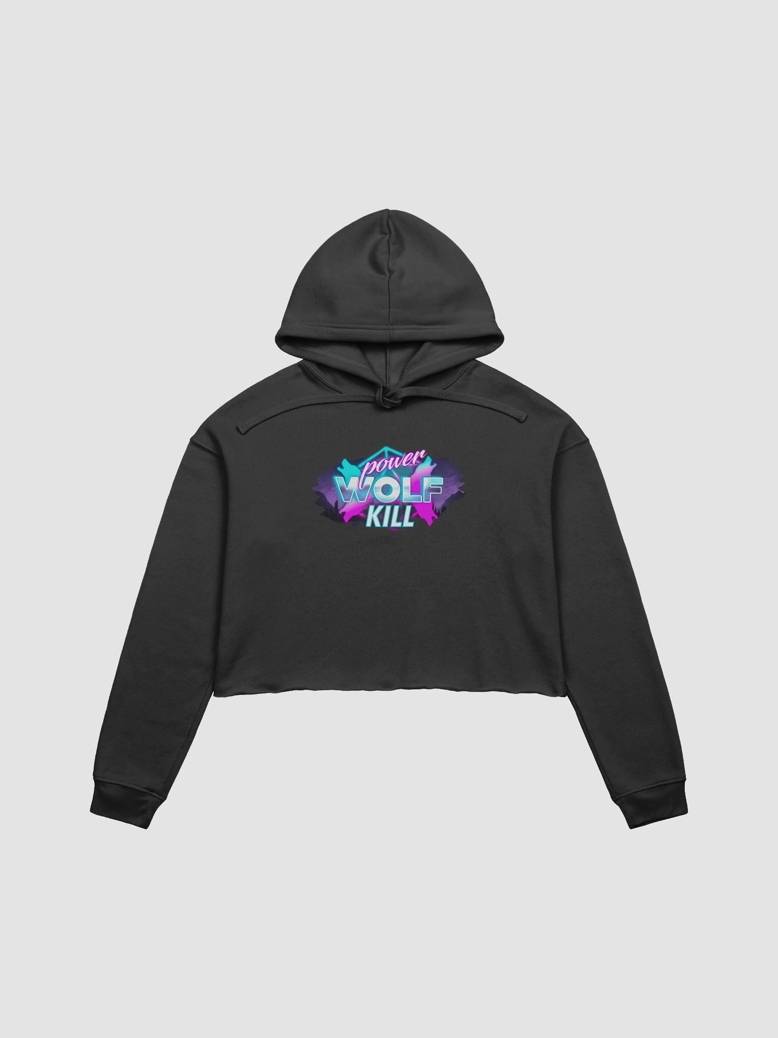 Power Wolf Kill Crop Hoodie product image (1)