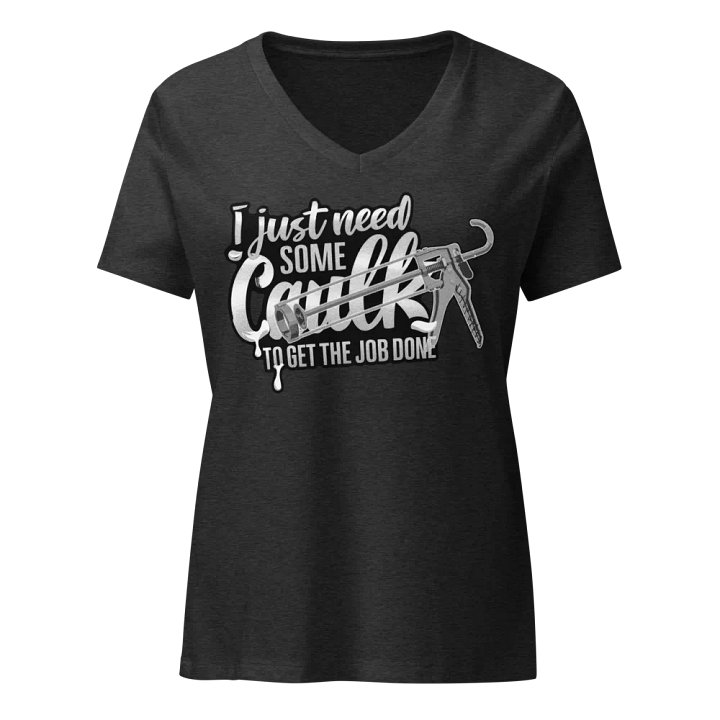 Calk innuendo Women's V-neck Tee product image (3)