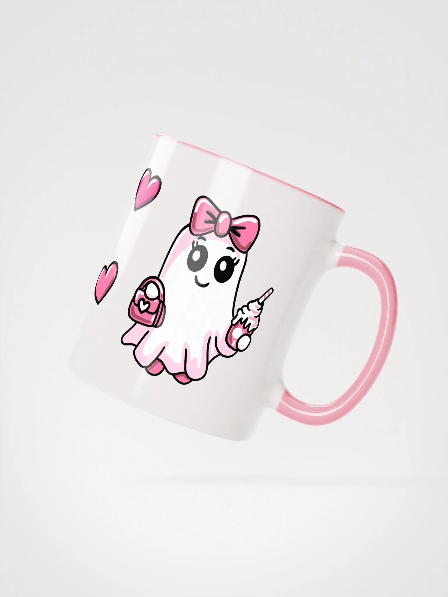 Cute Ghost Accent Color Mug product image (1)