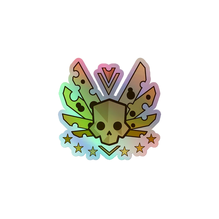Holographic Cheesediver Logo Sticker product image (1)