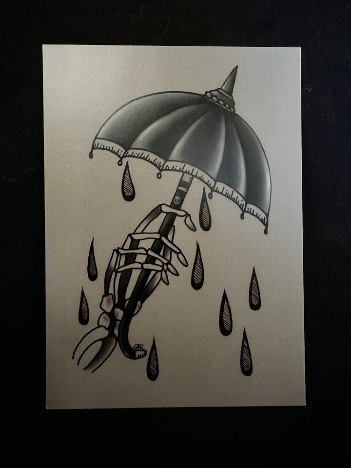 Happy Mail - ‘Umbrella’ postcard product image (2)