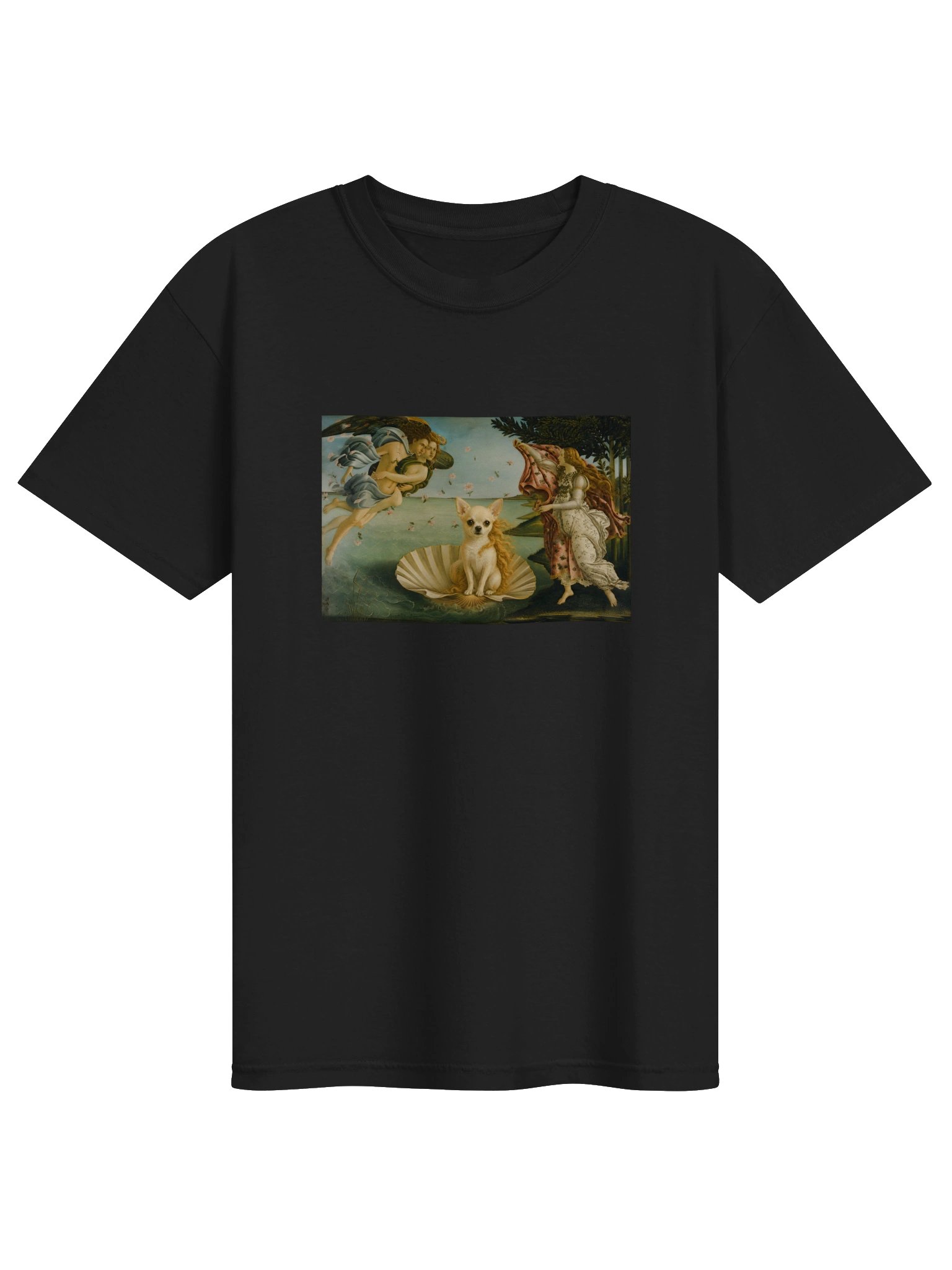Chihuahua The Birth of Venus T-Shirt product image (1)