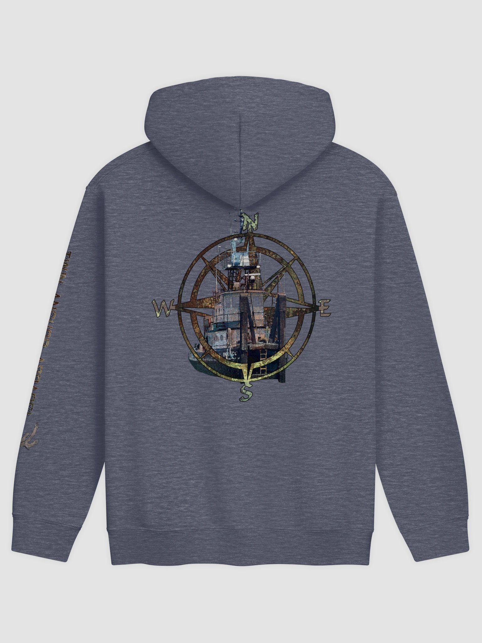 Compass Rose & Tug Terri L. Brusco – Maritime Heritage | Twin Anchor Apparel AB Watch Line product image (1)